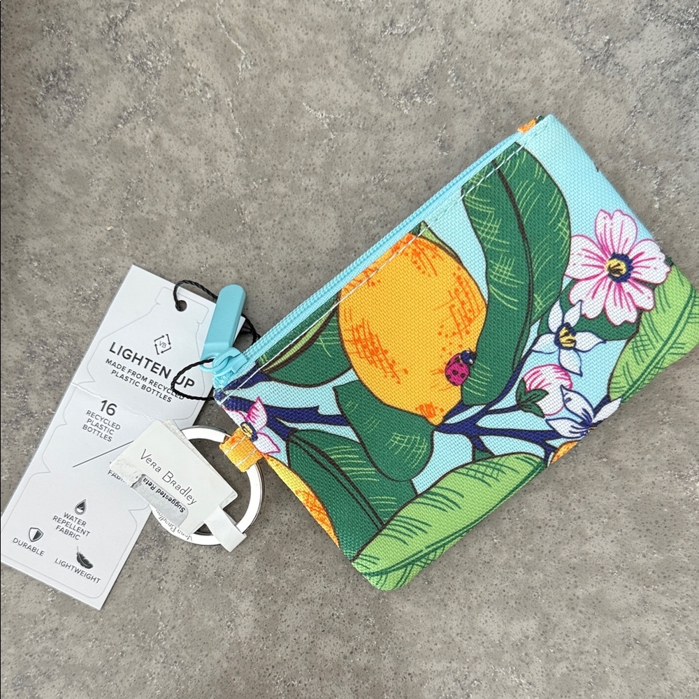 Vera Bradley Citrus Blossom Pouch